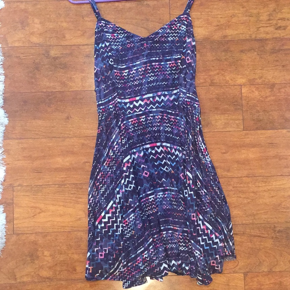 Multi colored spring dress